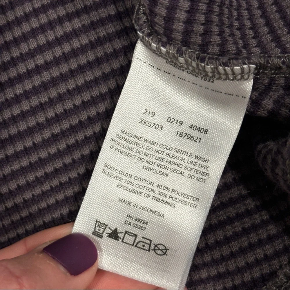 Columbia Womens Thermal Waffle Knit Long Sleeve pullover Shirt Size XL - Picture 6 of 11